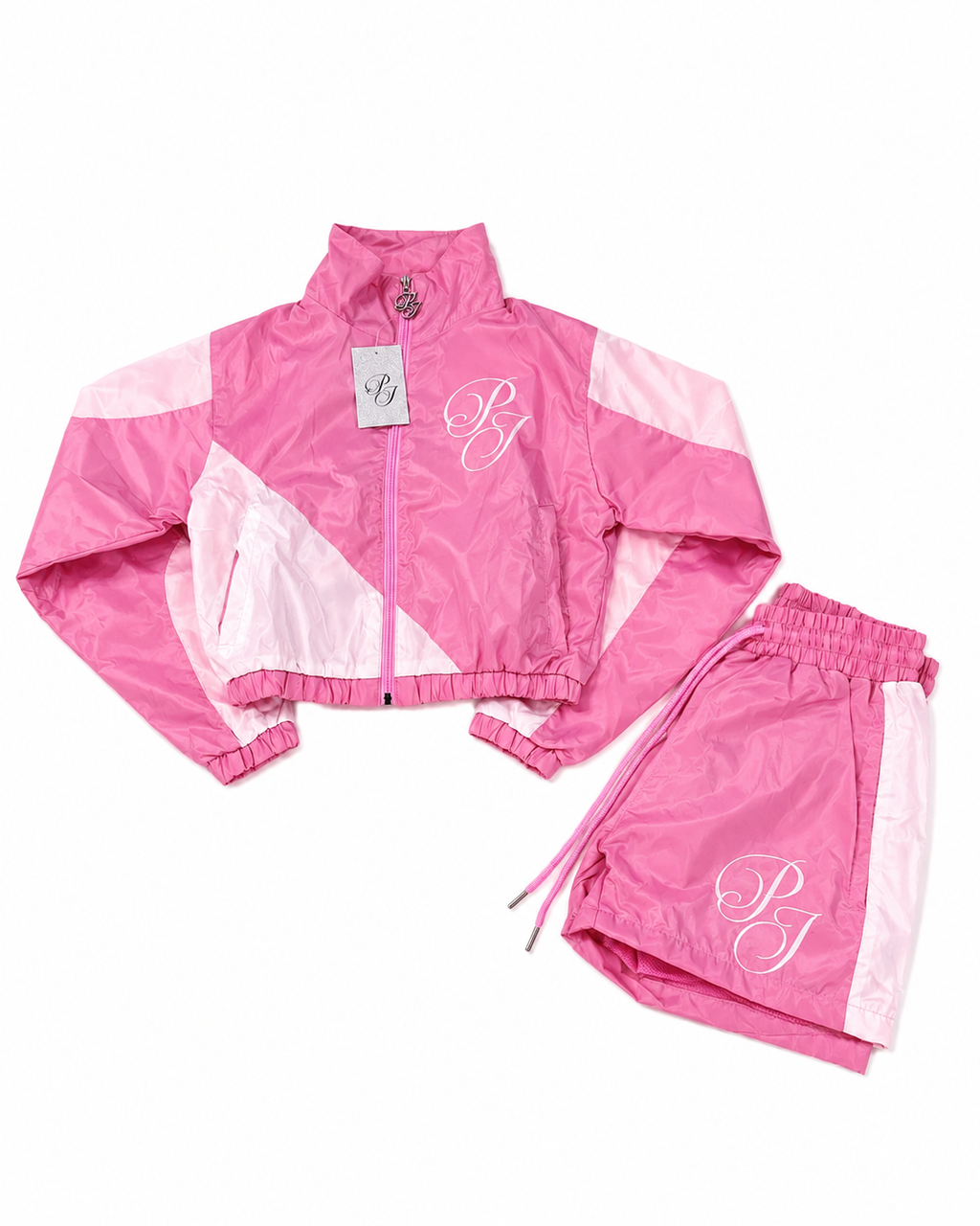 Plane Jane Signature Short Set - Pink