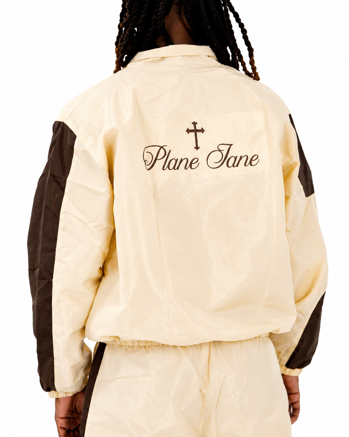 Plane Jane Signature Short Set - Beige