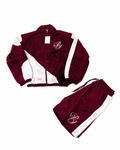Plane Jane Signature Short Set - Burgundy