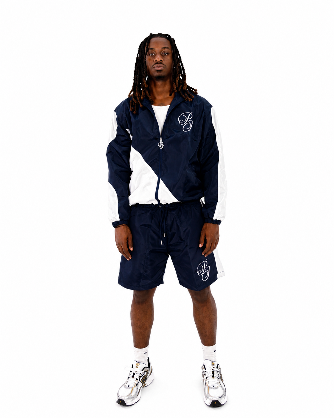 Plane Jane Signature Short Set - Navy