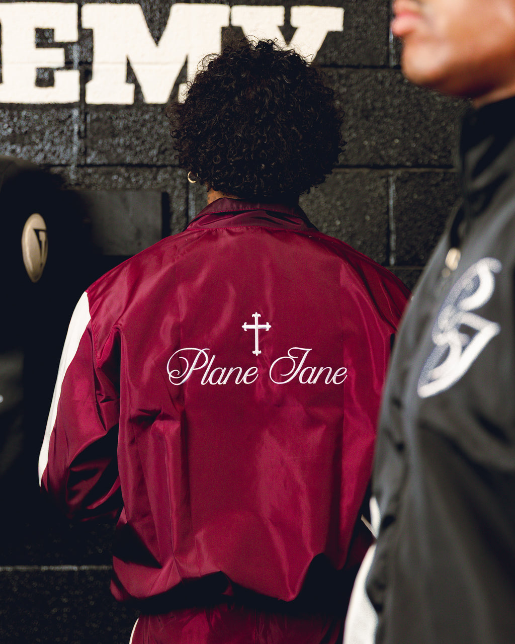 Plane Jane Signature Short Set - Burgundy